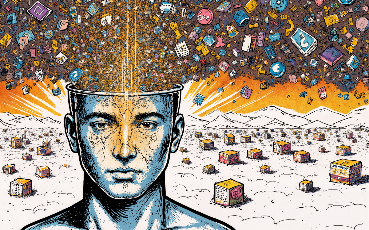 O dilúvio de dados e a fome de sentido