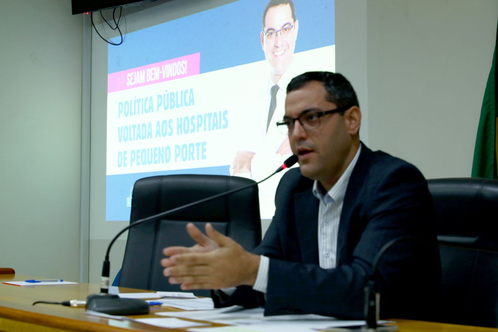 Comissão de Saúde discute integração dos hospitais de pequeno porte à rede estadual. Foto: Heloísa Mendonça Ribeiro