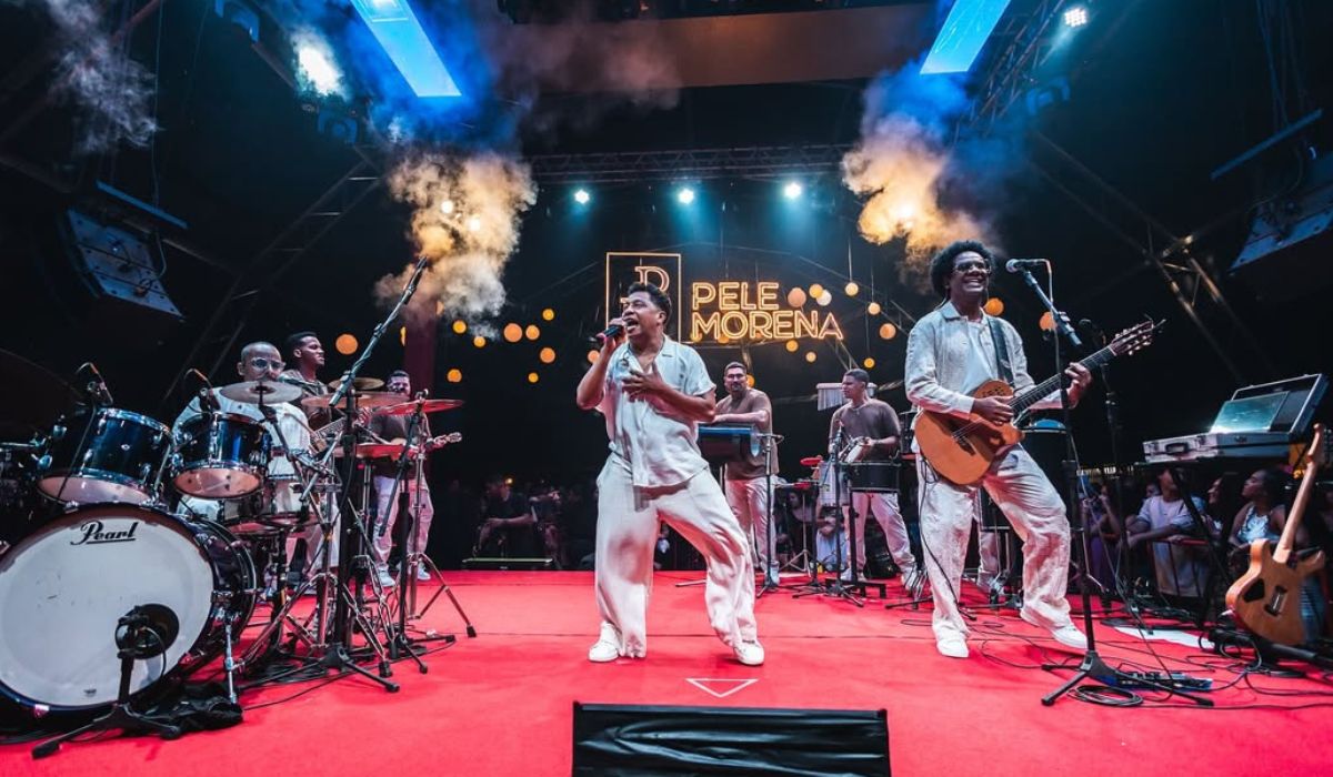 O grupo Pele Morena vai se apresentar no Repique. Foto: Instagram/ @pelemorenaoficial