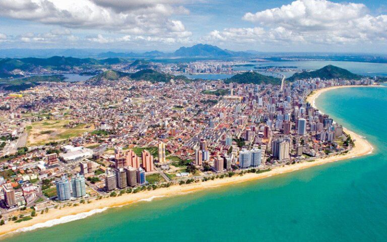 Vista de Vila Velha, com destaque para áreas urbanas que serão impactadas pela revisão do Plano Diretor Municipal. Foto: Divulgação (PVV)
