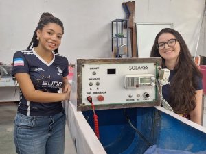 O Poente, barco solar do projeto, já acumula conquistas em competições nacionais. Foto: Divulgação