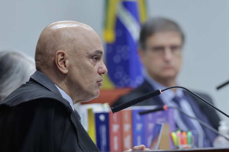 Alexandre de Moraes rejeitou o último recurso de Bolsonaro e aliados no STF, abrindo caminho para a decretação da prisão por crimes contra a democracia - Foto: Rosinei Coutinho/STF