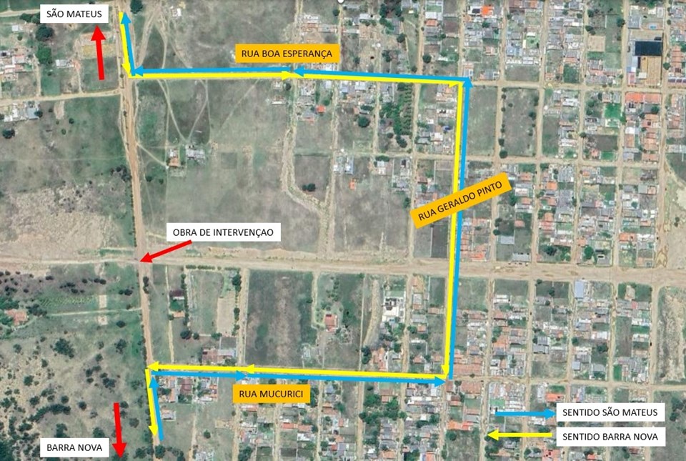 DER-ES faz novo desvio para obras de macrodrenagem em Guriri