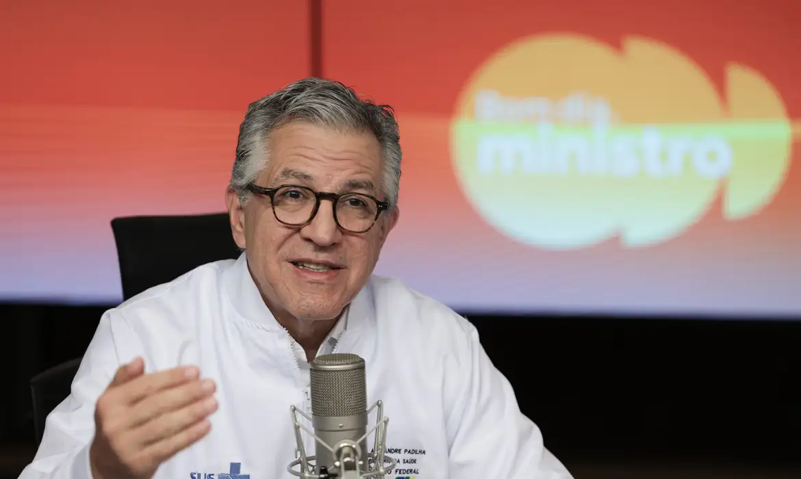 Ministro Padilha detalha avanço da vacinação no Brasil e combate a fake news, além de planos para a vacina da dengue - Foto: Joédson Alves/Agência Brasil