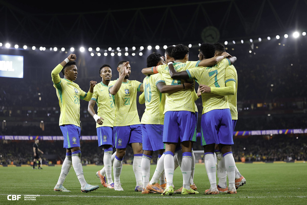 Copa do Mundo 2026 terá premiações recordes, com R$ 274 milhões para o campeão e mais de R$ 3,9 bi no total - Foto: @rafaelribeirorio / CBF