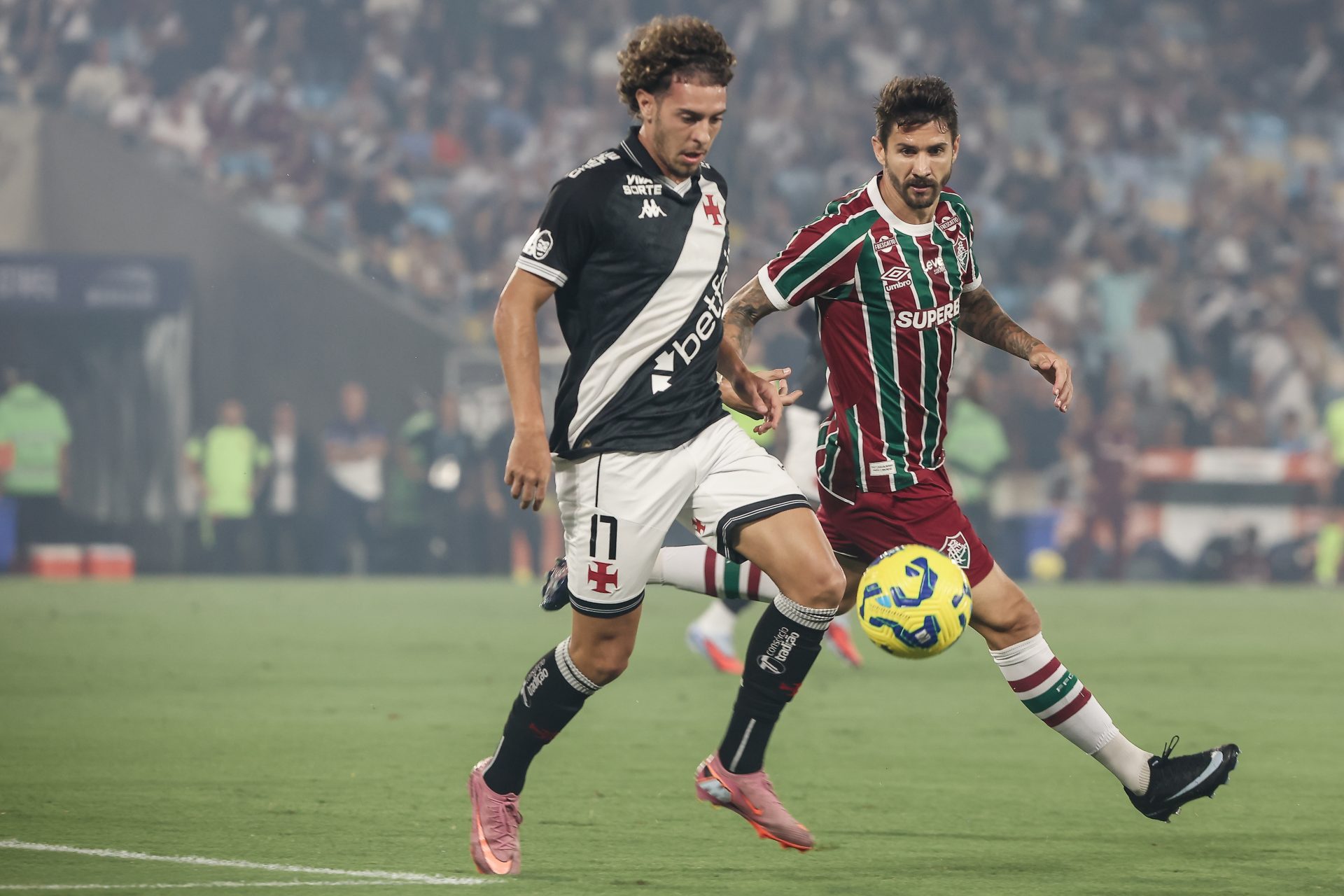 Vasco derrota Fluminense de virada na semifinal da Copa do Brasil com um gol de Vegetti. Confira detalhes da emocionante partida - FOTO: LUCAS MERÇON / FLUMINENSE F.C.