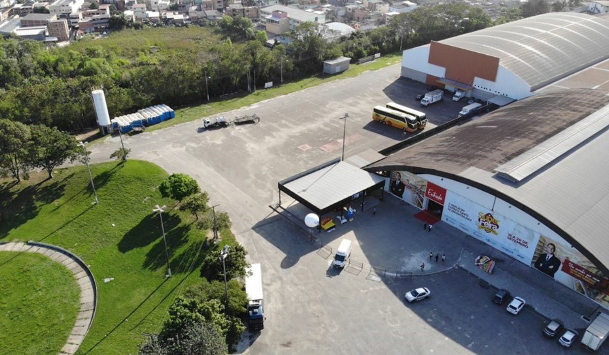 Localizado na Rodovia do Contorno (BR-101), o atual Parque Estadual Agropecuário Floriano Varejão, conhecido como Pavilhão de Carapina, ocupa cerca de 109 mil metros quadrados. Foto: Governo do ES