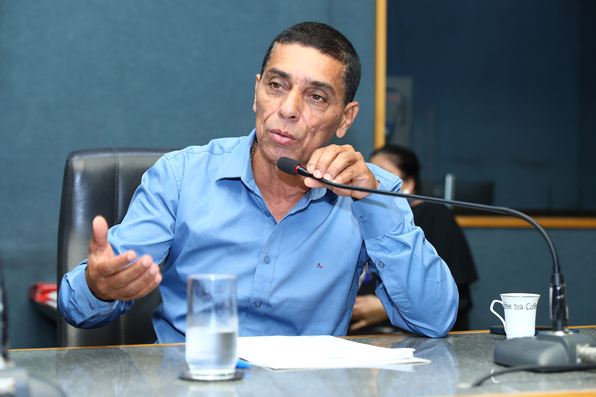 Deputado Zé Preto defende políticas para fortalecer o turismo religioso no Espírito Santo.. Foto: Lucas S. Costa
