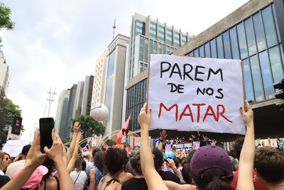 A 11ª Pesquisa Nacional de Violência contra a Mulher do DataSenado revela que 46% das brasileiras não são respeitadas, e 94% apontam machismo no país - Foto: Bruno Peres/Agência Brasil