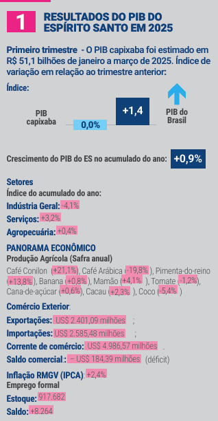 2025: ano de desafios superados e crescimento para o ES
