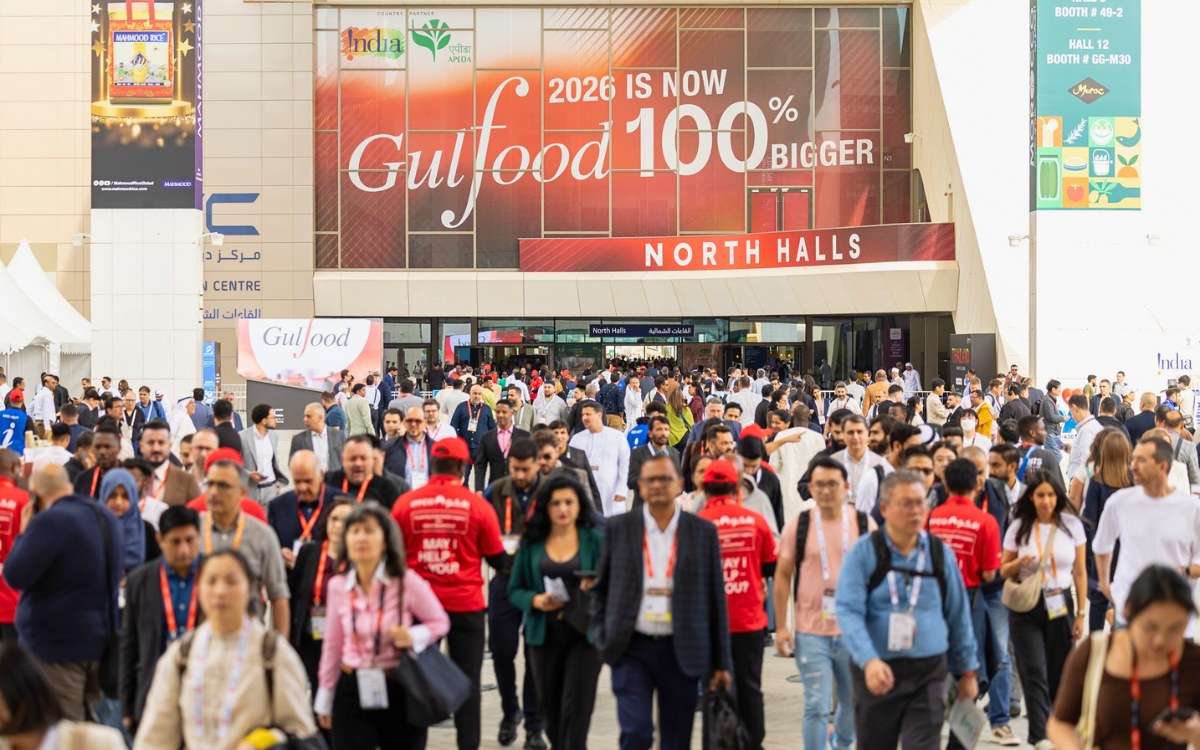 A Gulfood é uma das maiores feiras de alimentação do mundo. Foto: Facebook Gulfood