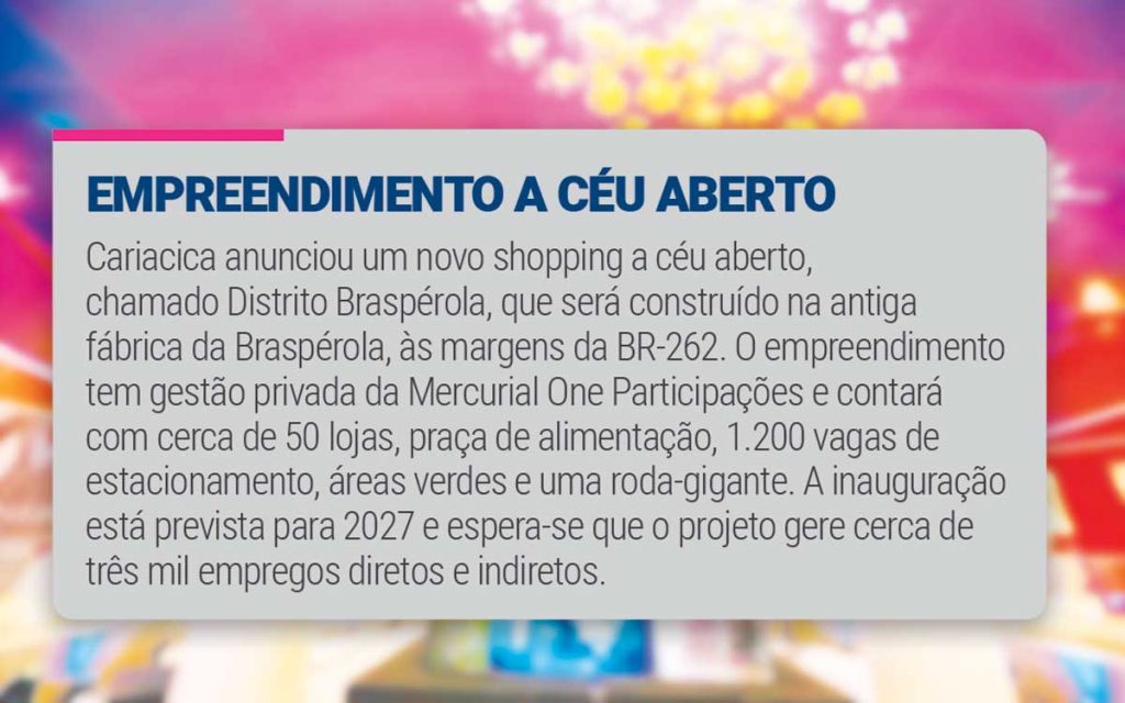 Shoppings batem recorde de faturamento e avançam no ES