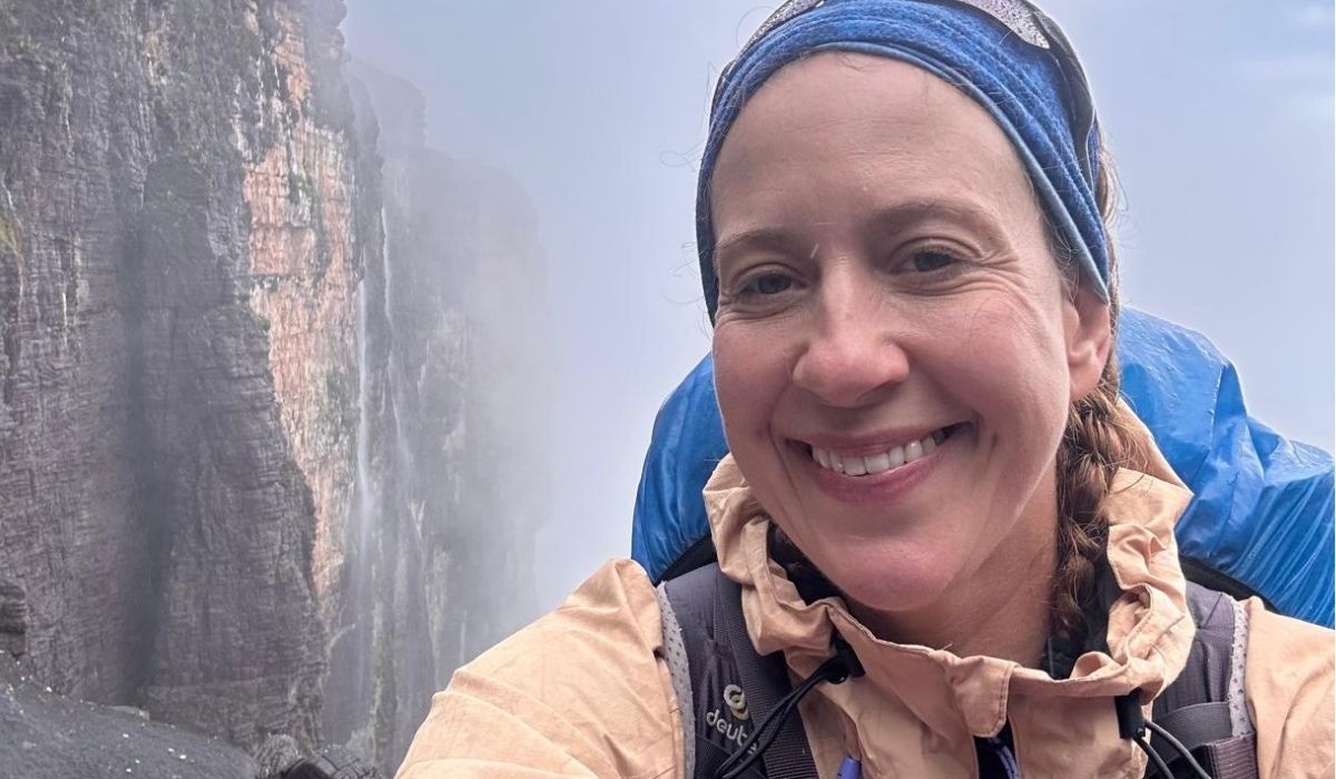Gabi Zamprogno é capixaba e contou sobre o clima de tensão durante a viagem. Foto: arquivo pessoal
