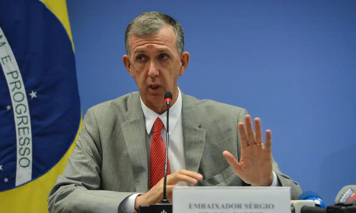 O embaixador Sérgio França Danese