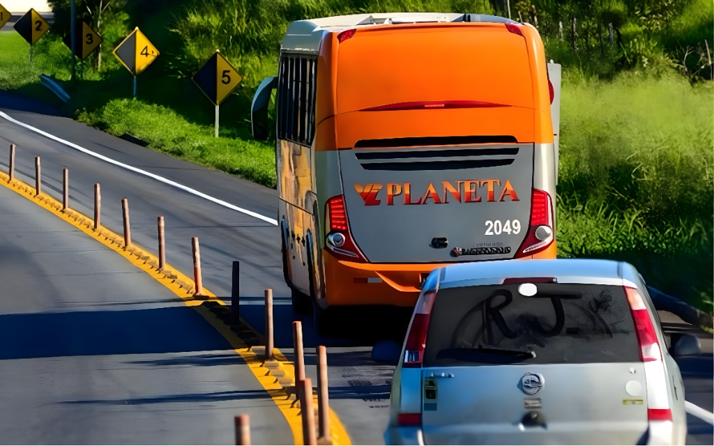 O transporte rodoviário se destaca com relação ao turismo no mês de novembro. Foto: Divulgação/AESCOM ANTT
