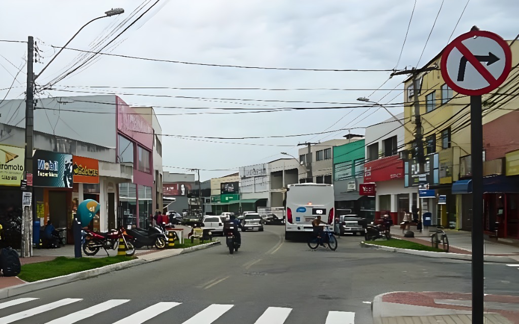 Conjunto de lojas físicas na região do bairro Parque Residencial Laranjeiras, na Serra. Foto: Prefeitura da Serra