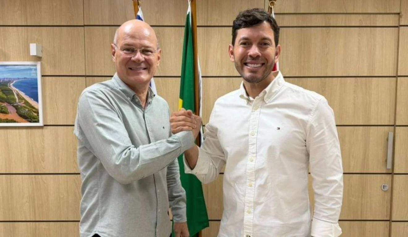 Vice-prefeito Cael Linhalis assume interinamente a Prefeitura de Vila Velha durante o período de férias do prefeito Arnaldinho Borgo. Foto: Divulgação (PMVV)