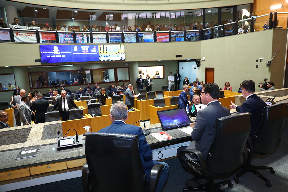 Assembleia Legislativa do Espírito Santo registra alta produção de projetos de lei ao longo de 2025. Foto: Ellen Campanharo