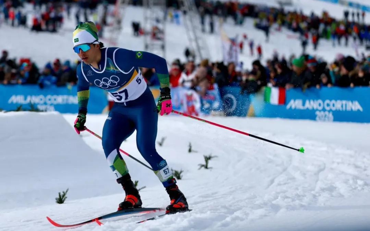 Manex Silva alcança 48ª colocação na prova de esqui cross-country nos Jogos Olímpicos de Inverno.