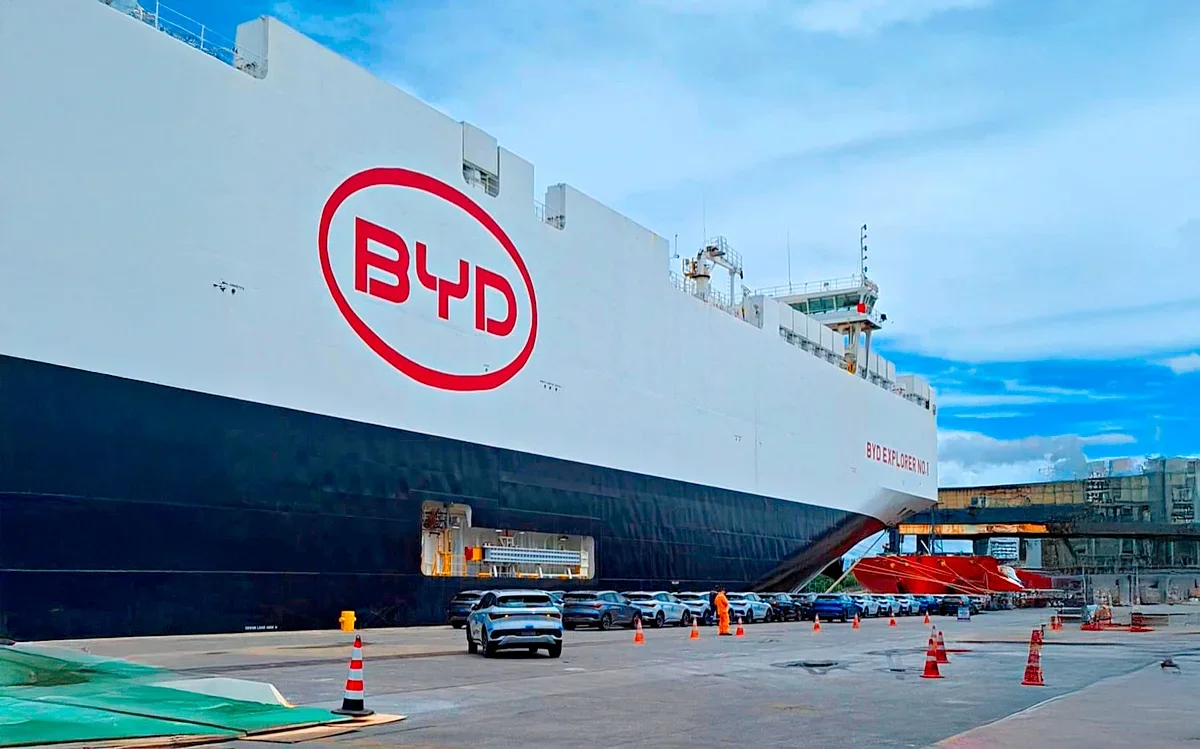 Crescimento das vendas da BYD na Europa desafia montadoras tradicionais.