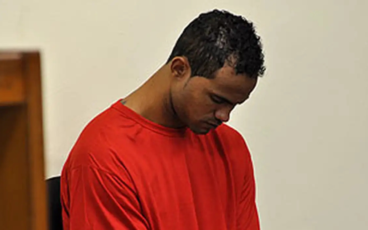 Goleiro Bruno permanece preso após descumprir regras de liberdade condicional. Foto: Renata Caldeira/TJMG/Divulgação