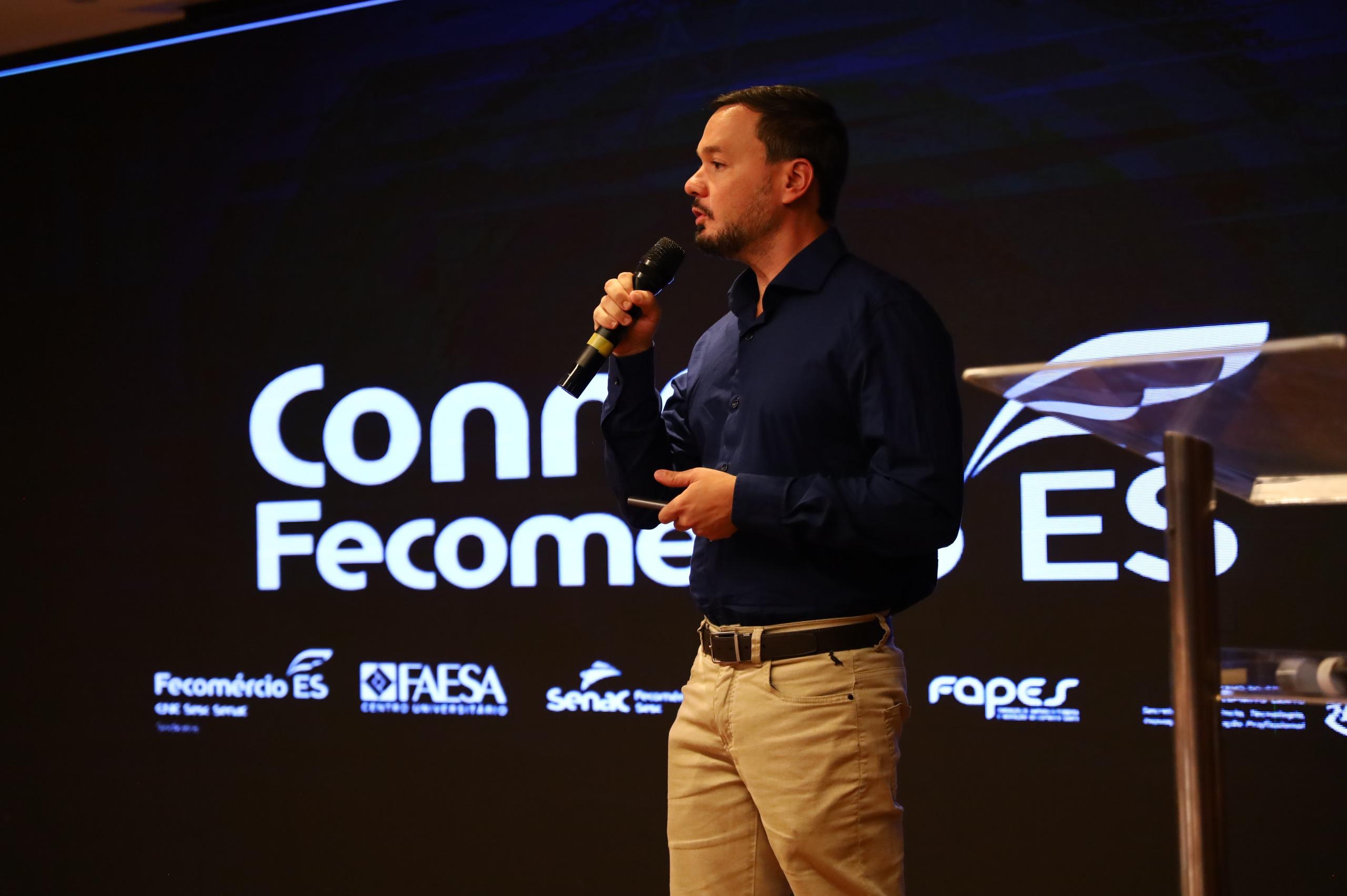 Coordenador do Observatório do Comércio do Connect Fecomércio-ES, André Spalenza. Foto: divulgação