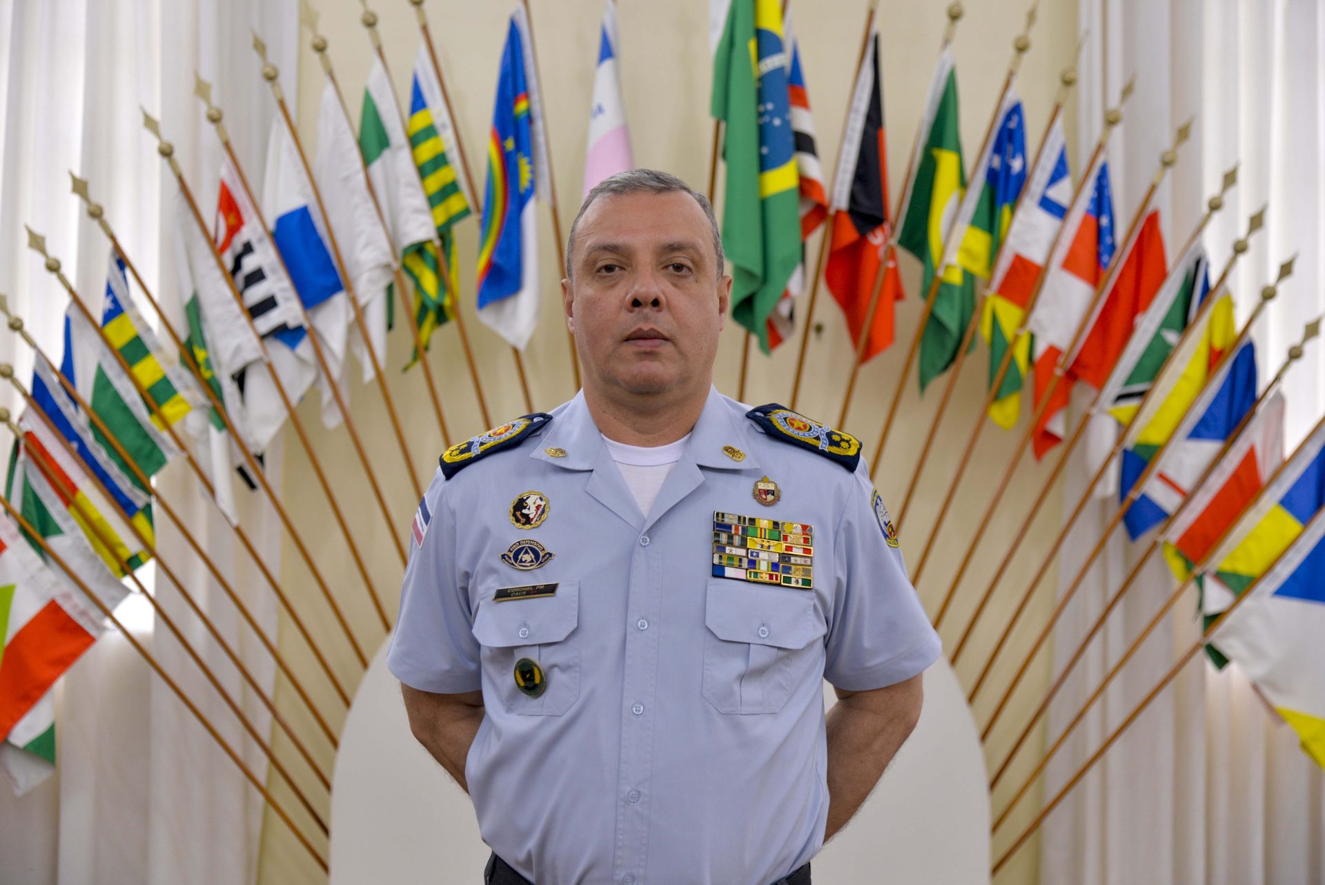 Coronel Douglas Caus deixa o comando da PMES para entrar na disputa eleitoral e provoca mudanças na cúpula da corporação. Foto: Divulgação