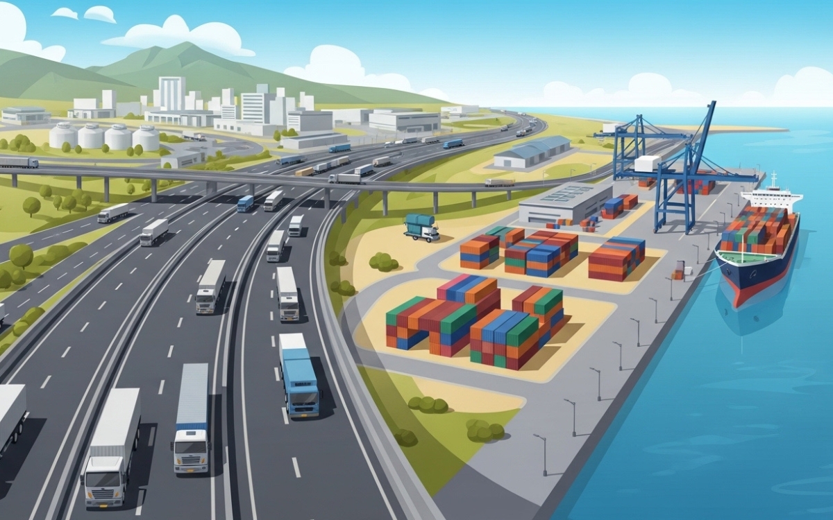 A consolidação de um hub logístico nacional e internacional