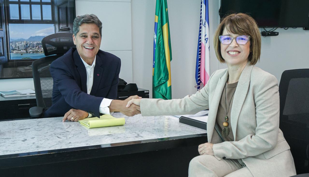 Andréa Guzzo é anunciada como nova secretária de Educação e assume com foco na continuidade da gestão. Foto: Cid Costa/GovernoES