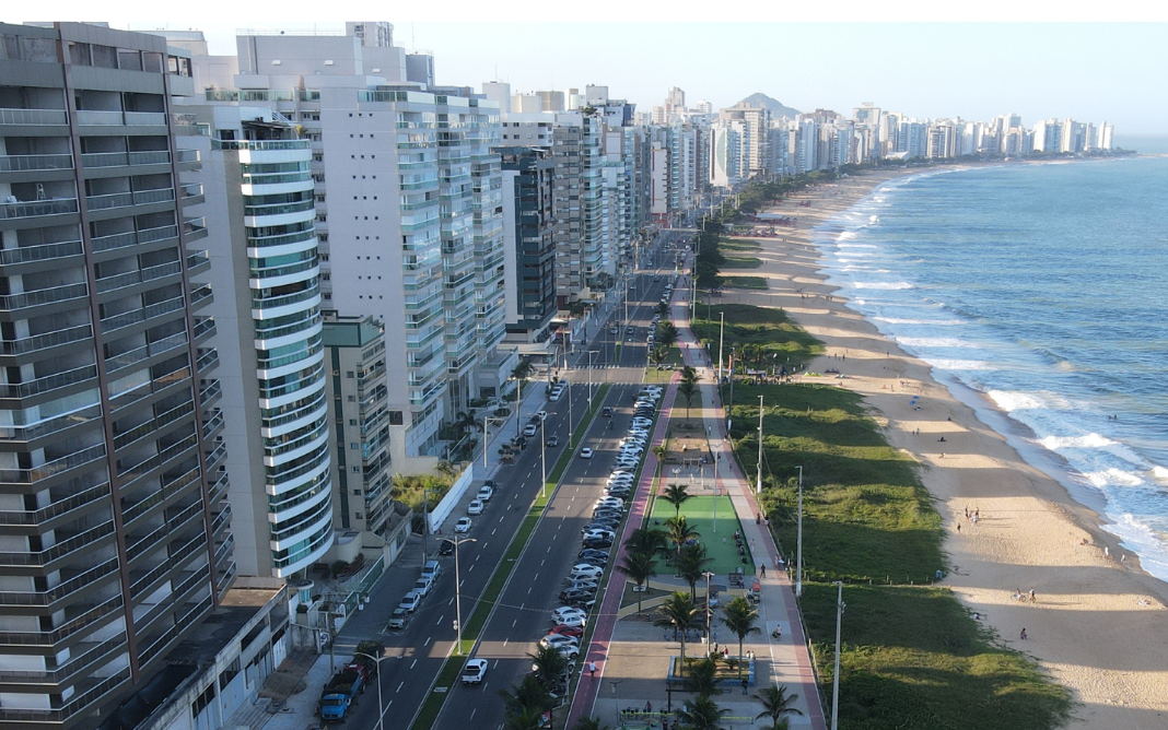 A orla de Itaparica e o Centro de Vila Velha concentram as obras do setor na Grande Vitória. Foto: Arquivo NXTE/ES Brasil