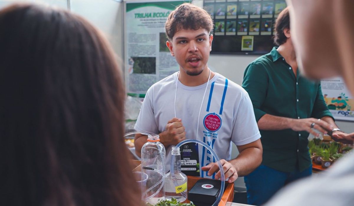 A Feira Conexão Digital de Inovação no Agro, que acontece nesta quinta-feira (26) e sexta-feira (27), em Vargem Alta. Foto: Secti