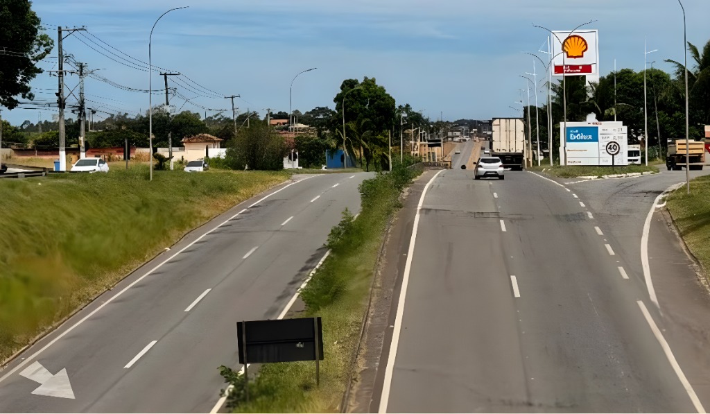 Foco da Secretaria de Obras é o aumento da fluidez na via municipalizada e também na Eldes Scherrer. Foto: Samyr Dionízio