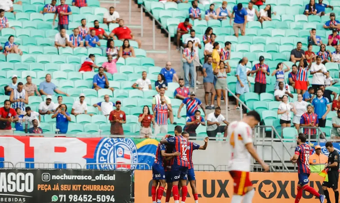 Bahia vence Juazeirense por 4 a 2 e avança para a final do campeonato estadual. Foto: Letícia Martins/EC Bahia/Direitos Reservados