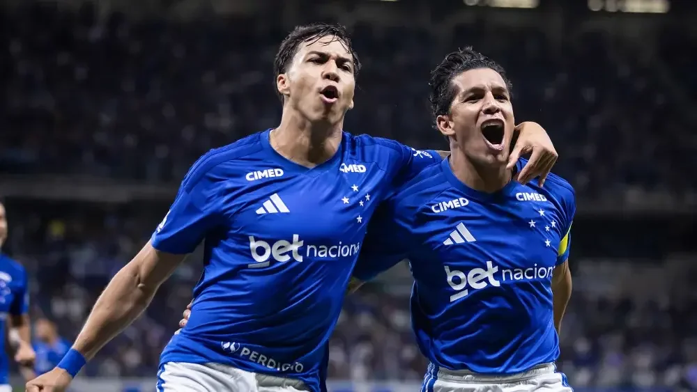 Kaio Jorge marca gol decisivo e garante vitória do Cruzeiro sobre Pouso Alegre no Mineiro. Foto: Gustavo Aleixo/ Cruzeiro