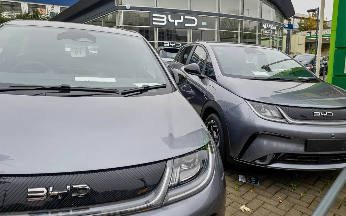 Dolphin Mini da BYD é o carro elétrico mais vendido no Brasil em fevereiro de 2024.