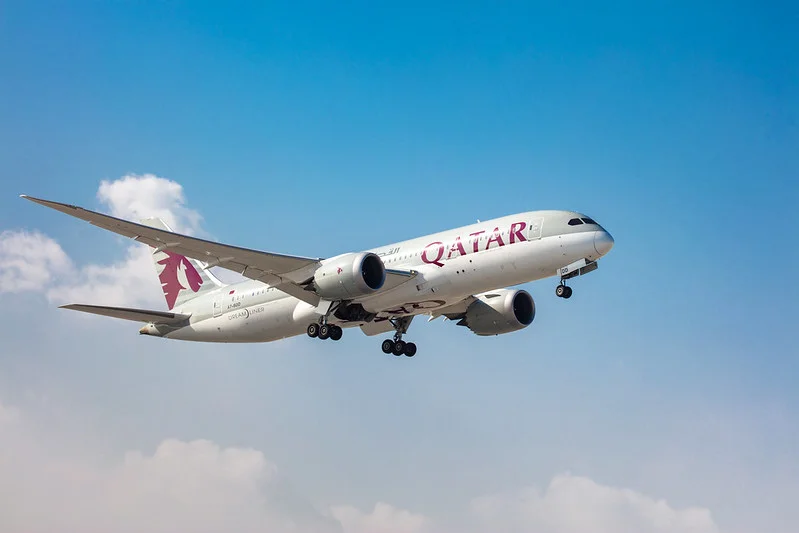 Companhias aéreas do Oriente Médio reiniciam voos humanitários em meio a tensões. Foto: Divulgação/Qatar Airways