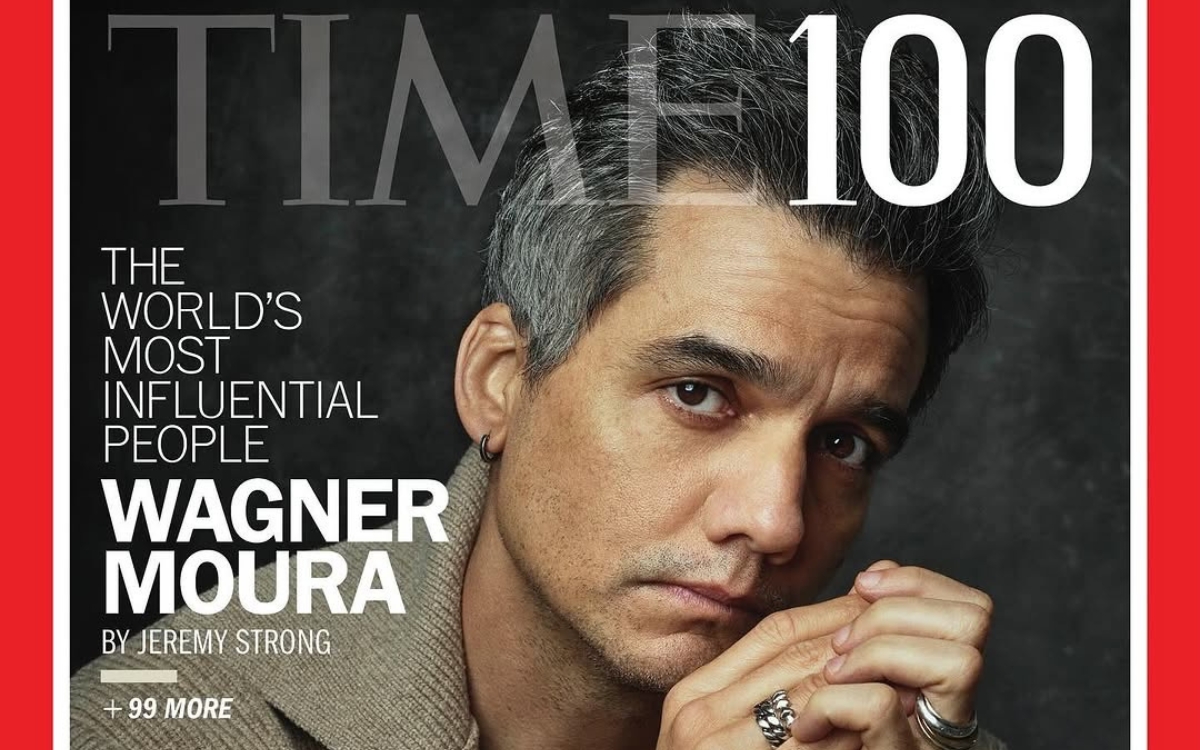 Ator Wagner Moura é nomeado uma das 100 personalidades mais influentes pela revista Time.