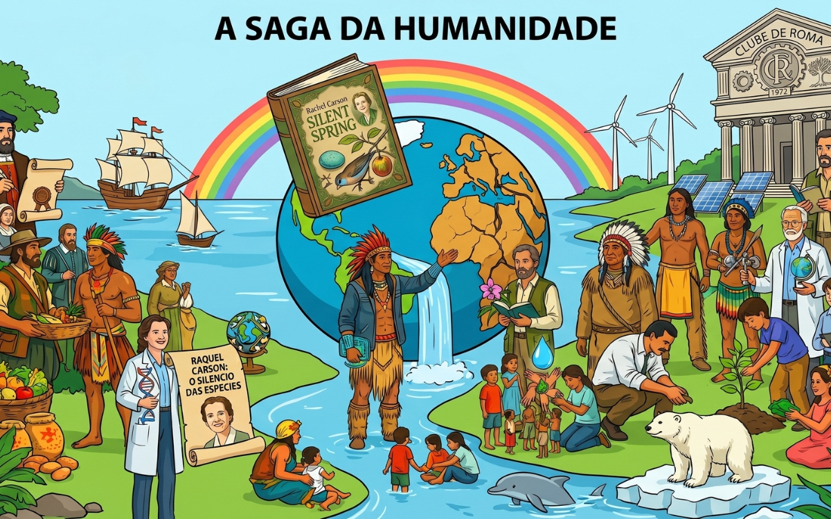 22 de abril, Terra, Água e a Descoberta de Esperança