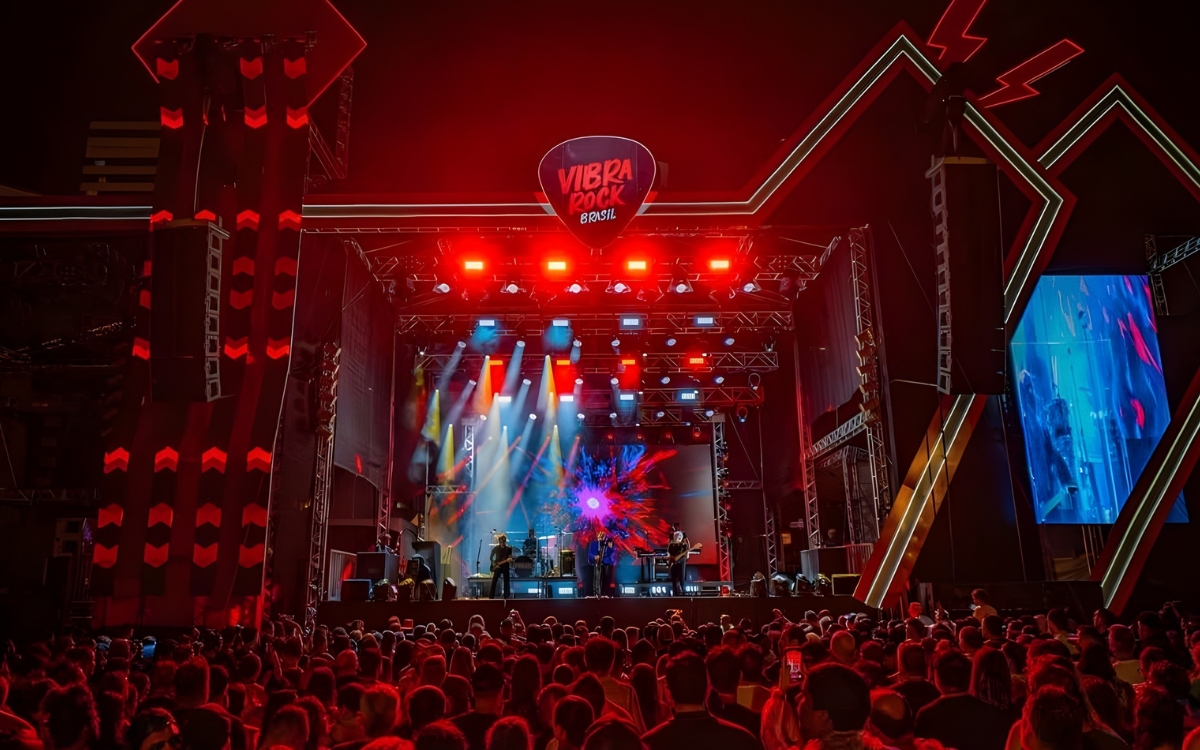 Neste sábado, acontece o envento Vibra Rock Brasil, na Praça do Papa, em Vitória. - Foto: Reprodução/Instagram/@vibrarockbrasil