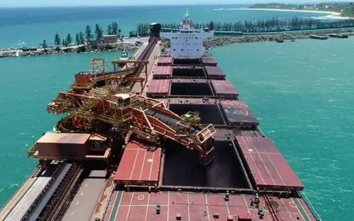 Porto de Ubu, em Anchieta, é um dos ativos logísticos estratégicos para o ParkLog Sul Capixaba. Foto: Samarco