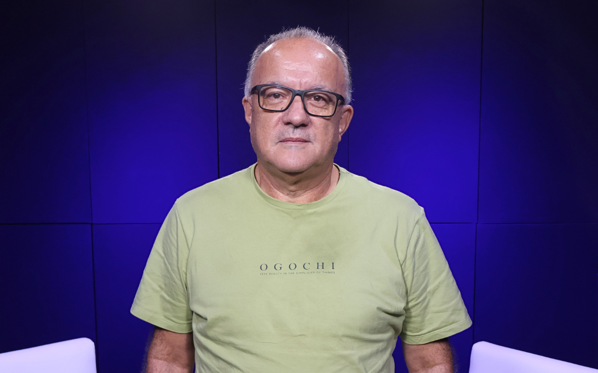 Paulo Renato, executivo da Coopetures, fala sobre a importância da ESTour para consagração do ES como destino nacional. Foto: Bruno Contarini/ES Brasil/NXTE