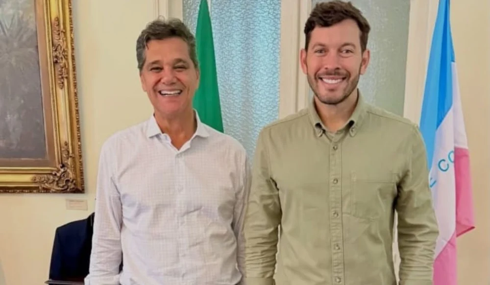 Primeiro encontro entre Ricardo Ferraço e Arnaldinho Borgo após mudança no governo sinaliza retomada do diálogo e fortalecimento de parcerias em Vila Velha. Foto: Divulgação
