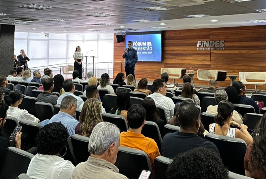 O Fórum IEL de Gestão 2026 tem como proposta principal ampliar o debate sobre as transformações que estão redefinindo a forma de liderar e gerir negócios. Foto: Divulgação/Findes- Fiorella Gomes