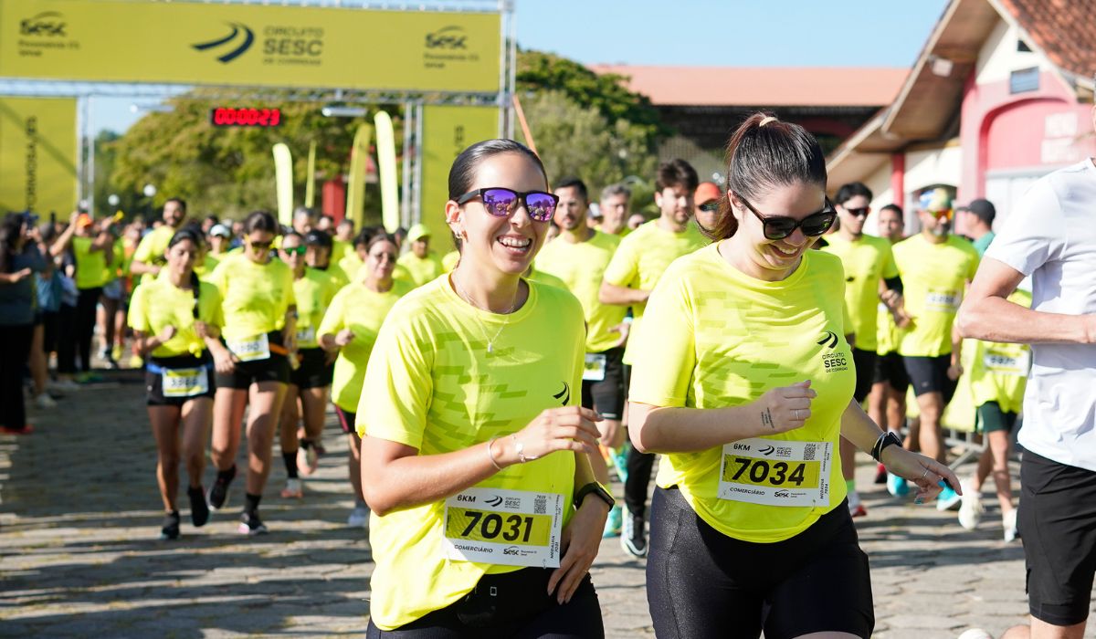 Corrida do Sesc vai reunir atletas e incentiva hábitos saudáveis na Serra. Foto: Sesc ES