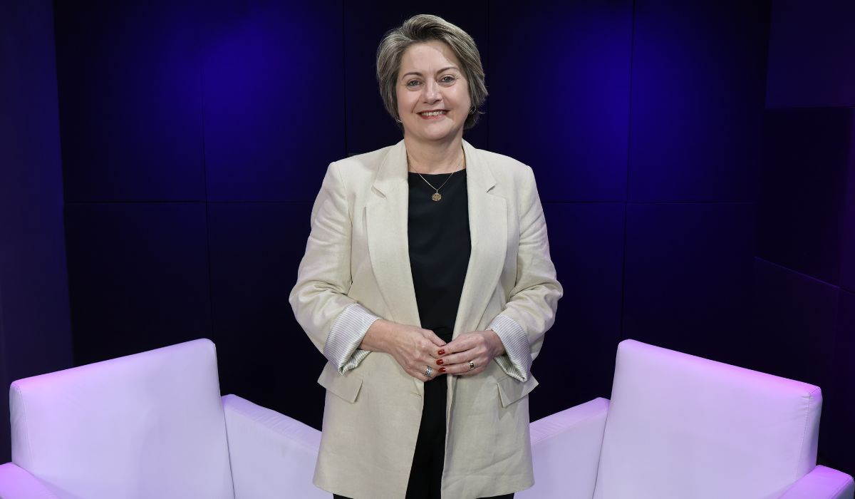 Adriana Piontkovsky Barcellos é a primeira mulher a assumir a reitoria do Ifes. Foto: Bruno Contarini/ Next Editorial