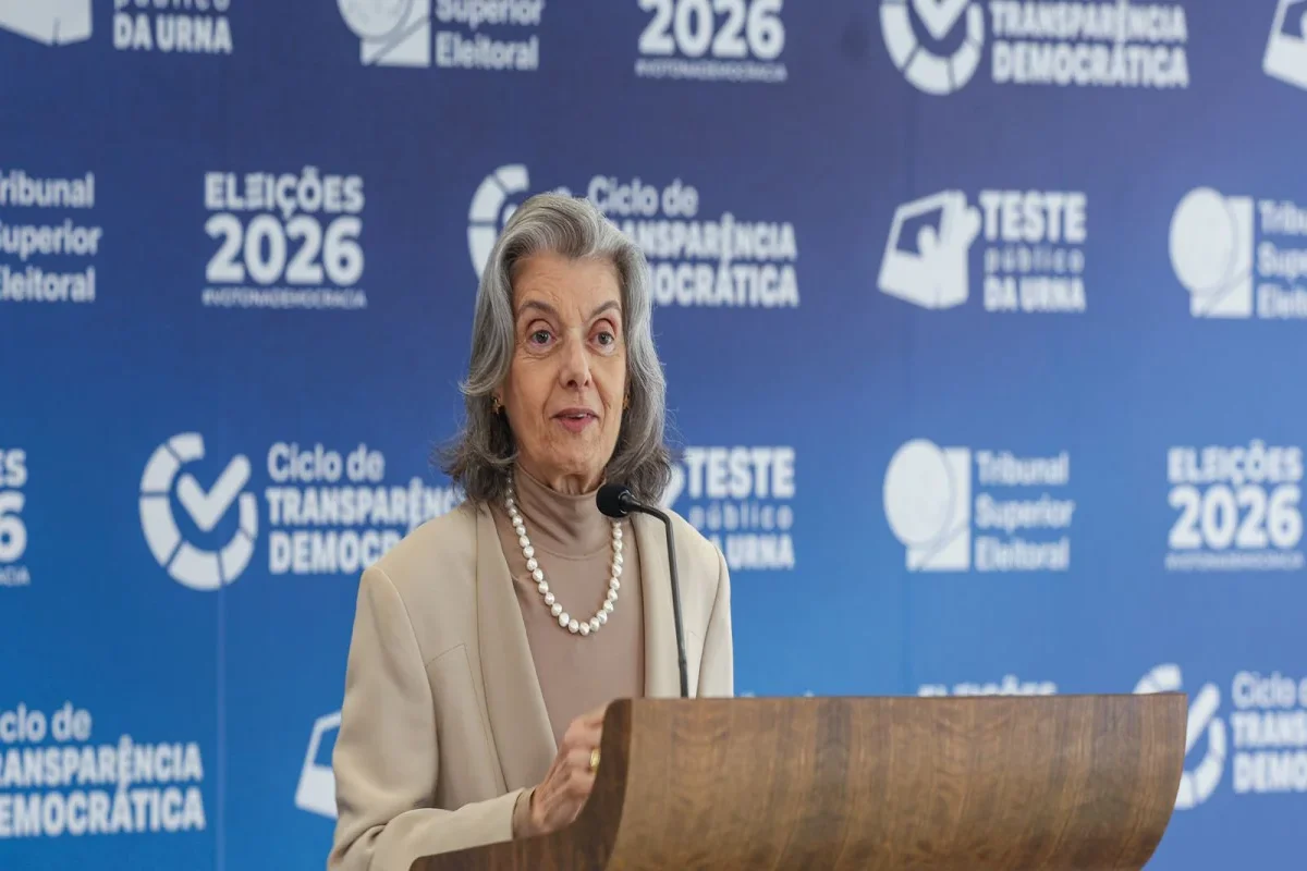 Ministra Cármen Lúcia sugere proteção para candidatas mulheres nas eleições de 2026.