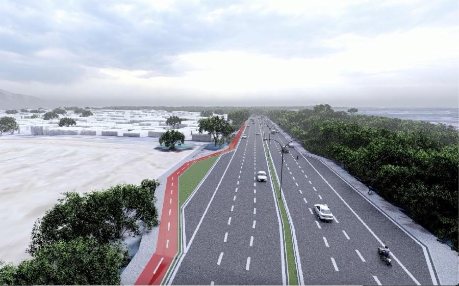 A expectativa é que a Terceira Via contribua para a formação de um novo polo de desenvolvimento no município. Foto: Divulgação/ Prefeitura da Serra