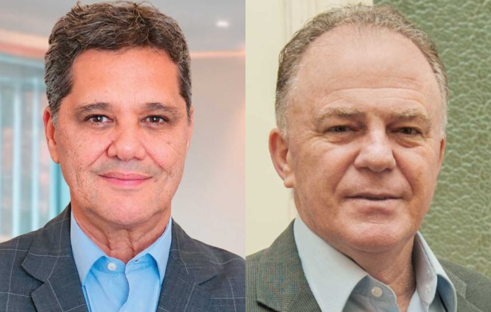 O governador Ferraço e o ex-governador Casagrande, devem se candidatar nas eleições 2026. Foto: arquivo NXTE /ES Brasil