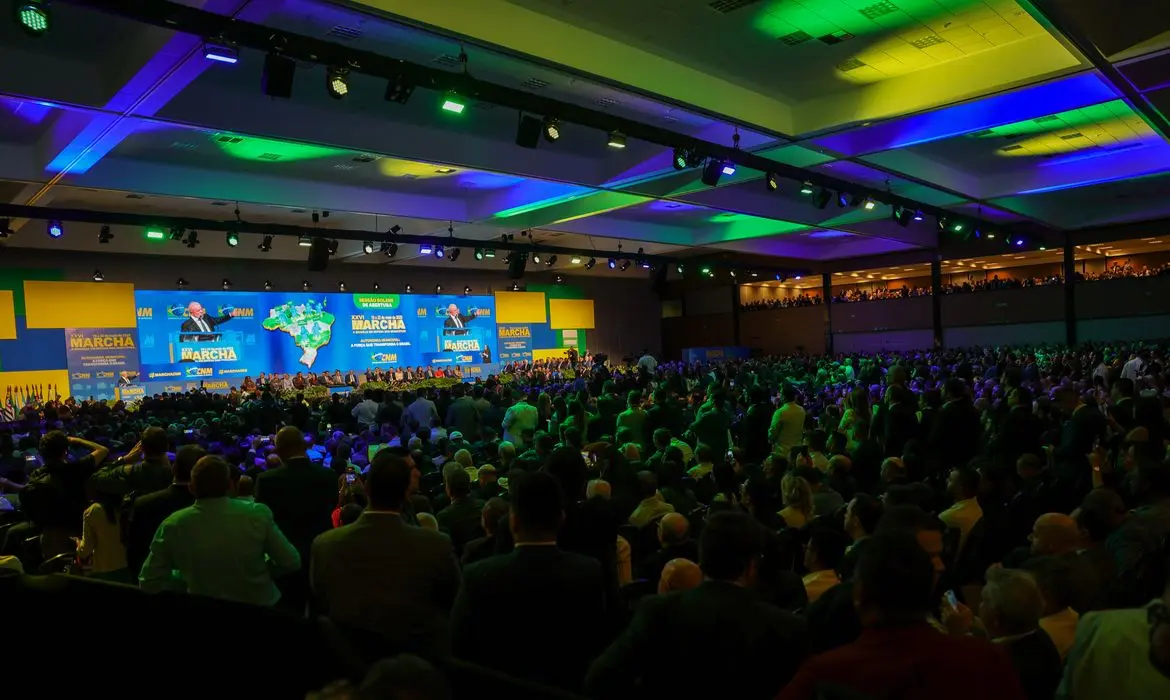 Gestores públicos se reúnem em Brasília para discutir administração municipal. Foto: Divulgação