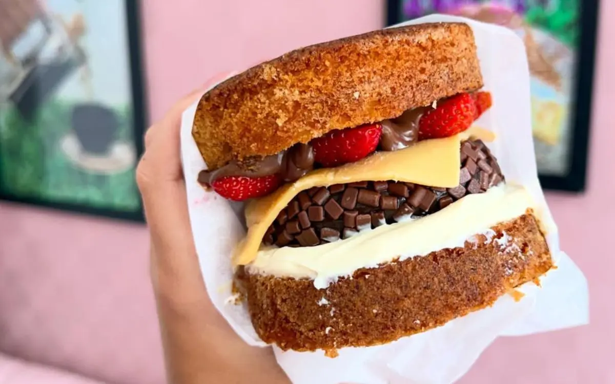 Hambúrguer doce viral chega a Vila Velha e custa R$ 4